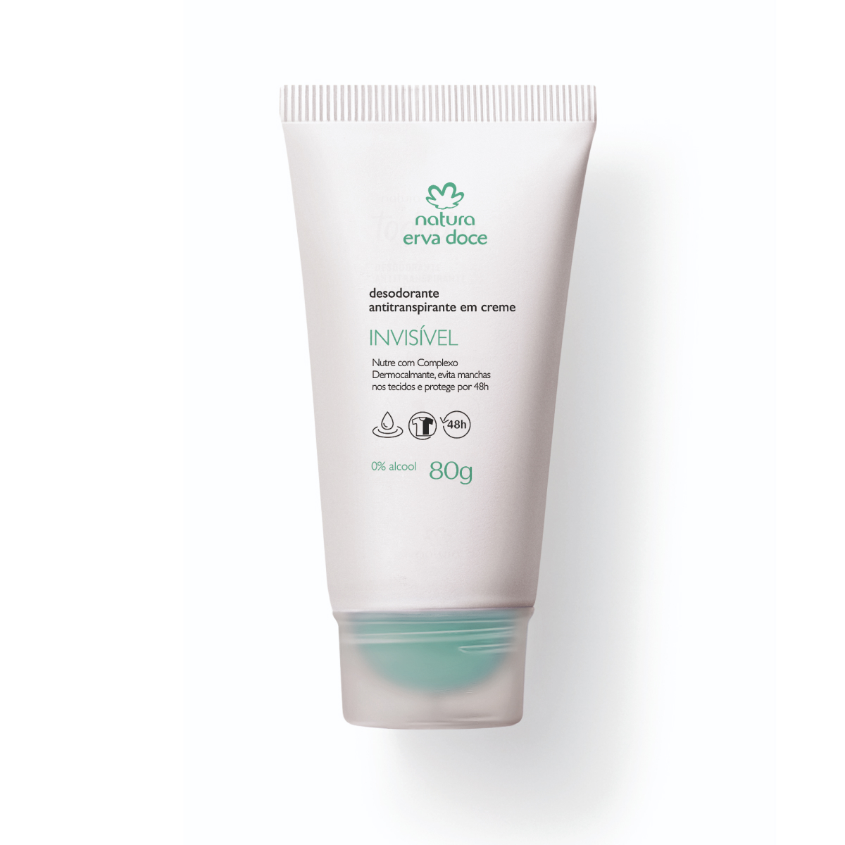 Desodorante invisible antitranspirante en crema 80 g Erva Doce Natura