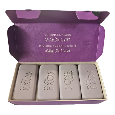 Jabones Cremosos Natura Ekos Pitanga Preta