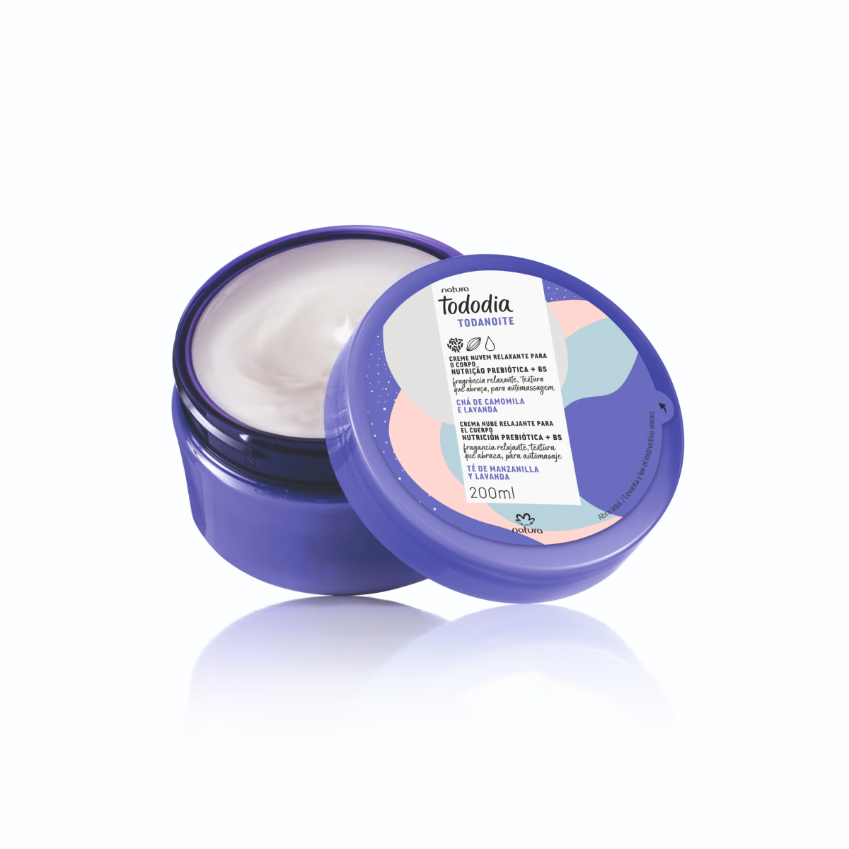 Crema nube para cuerpo té de manzanilla y lavanda