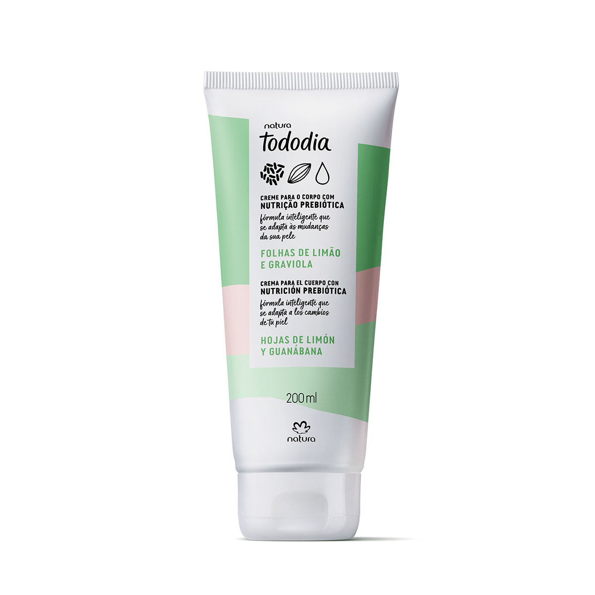 Crema nutritiva para cuerpo hojas de limón y guanábana