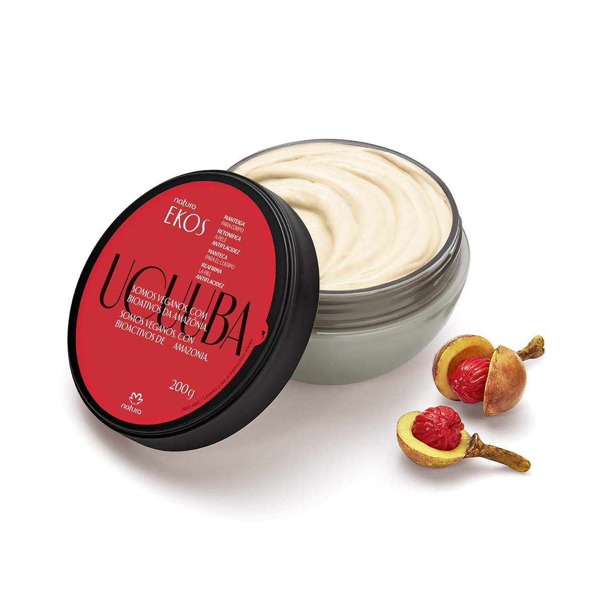 Manteca hidratante reparadora corporal ucuuba