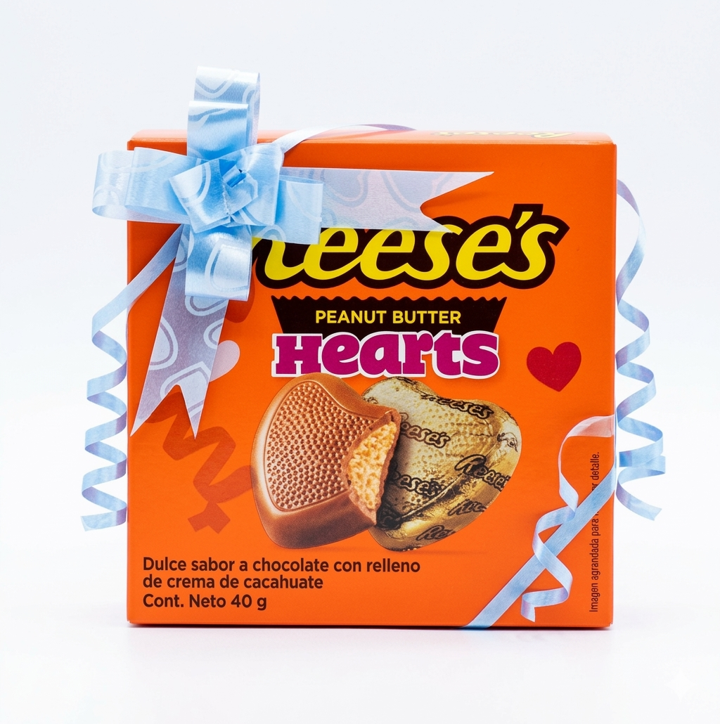 Dulces reese’s chocolate con cacahuate