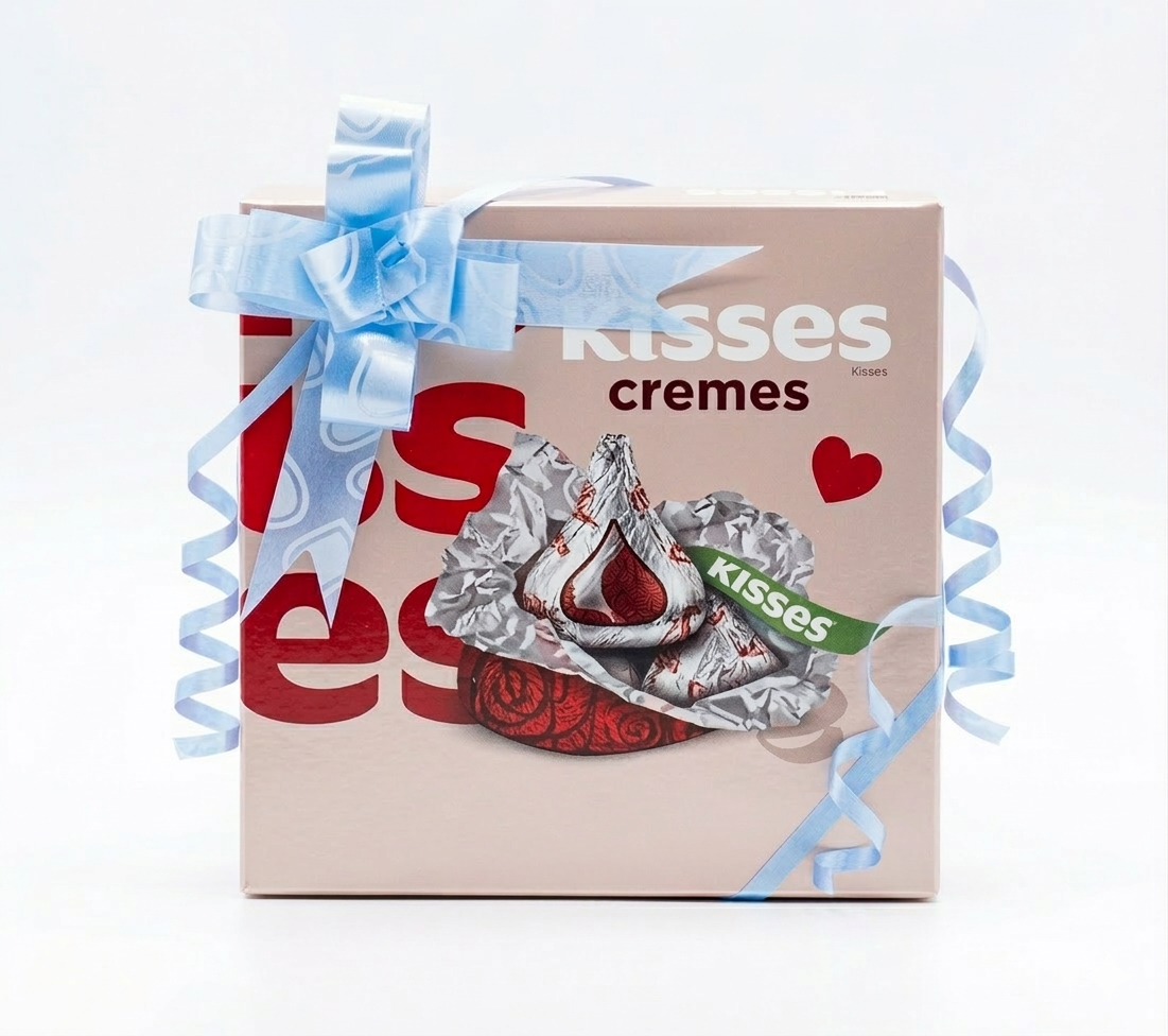 Kisses chocolates rellenos de fresa